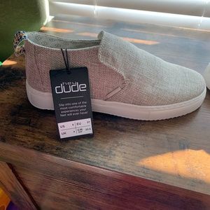 Women’s Hey dude Peyton linen beige size 6
